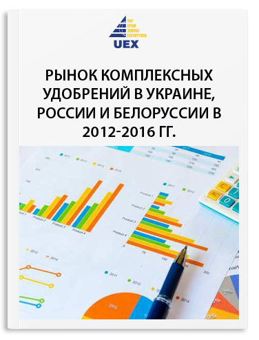 Рынок комплексных удобрений в Украине, России и Белорусcии в 2012-2016 гг